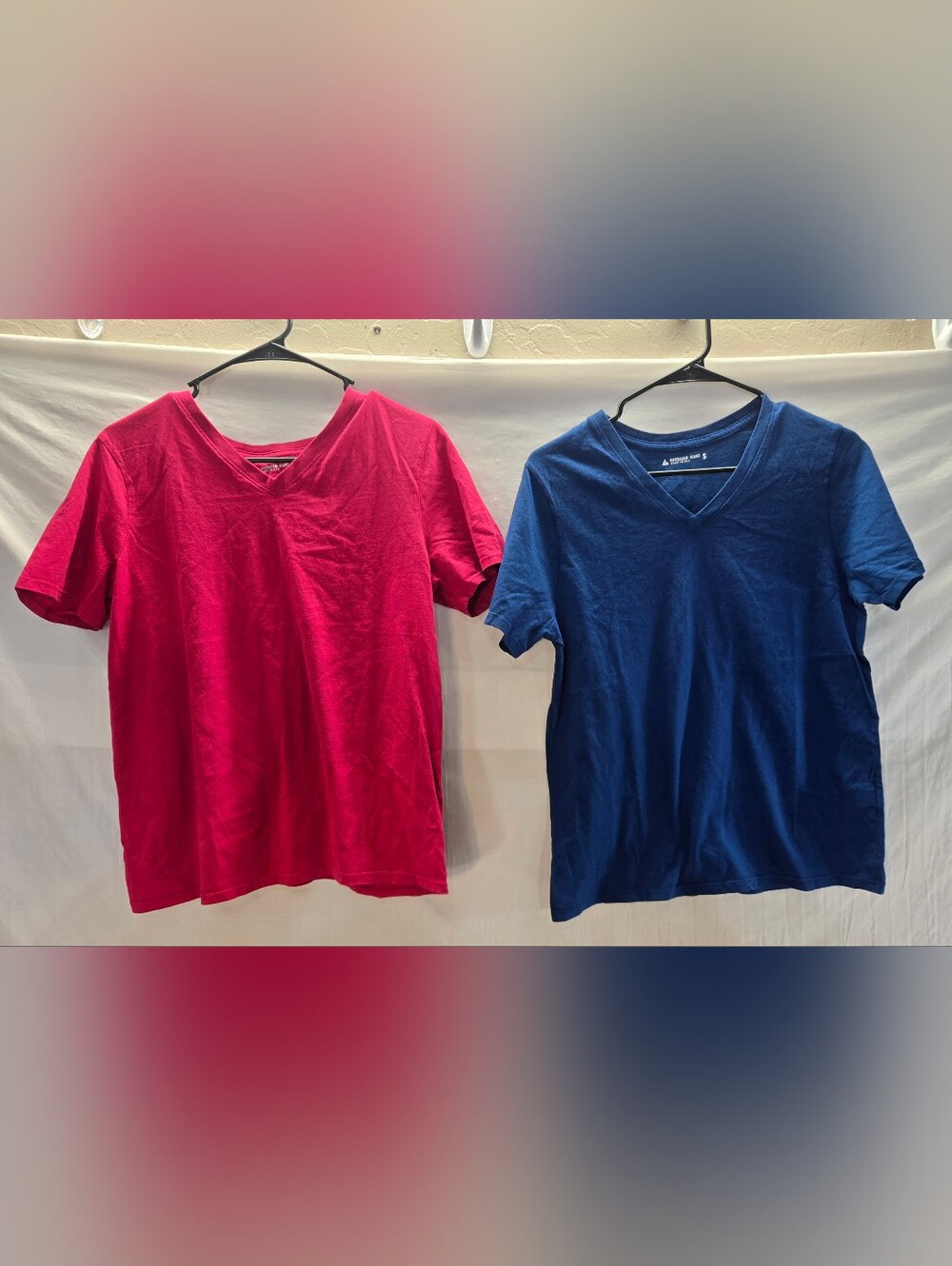 Lot of 2 American Giant Women's Size Small Short & Long Sleeve Shirts NWOT